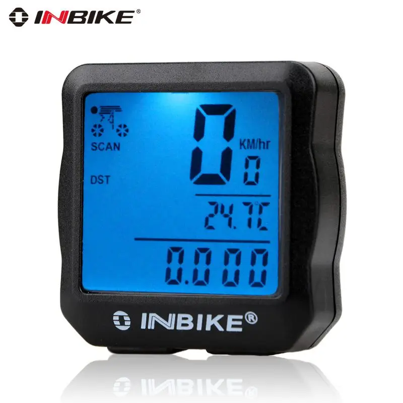 

Waterproof Wired Digital Backlight Bicycle Bike Computer Odometer Speedometer Clock Stopwatch Cycling Speed Measuring