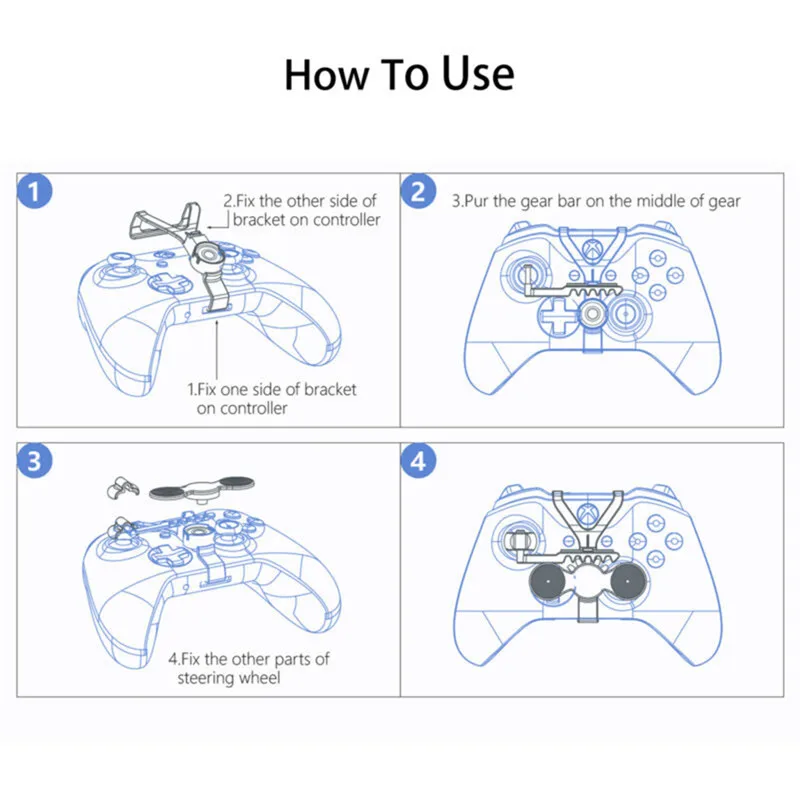 Сменный мини контроллер для гоночного руля игровой гоночный руль Xbox One S Box