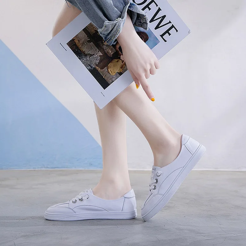 Женская Повседневная обувь Модные брендовые белые кроссовки zapatos de mujer Новинка