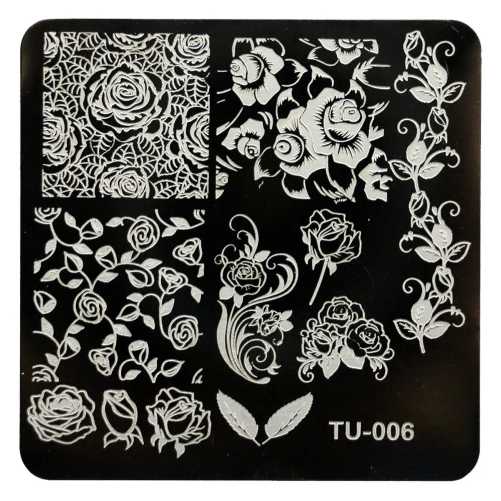 

New 2017 Pattern DIY Nail Art Image Stamp Stamping Plates Manicure Template Personality Makeup Tools Fashion cosmetic