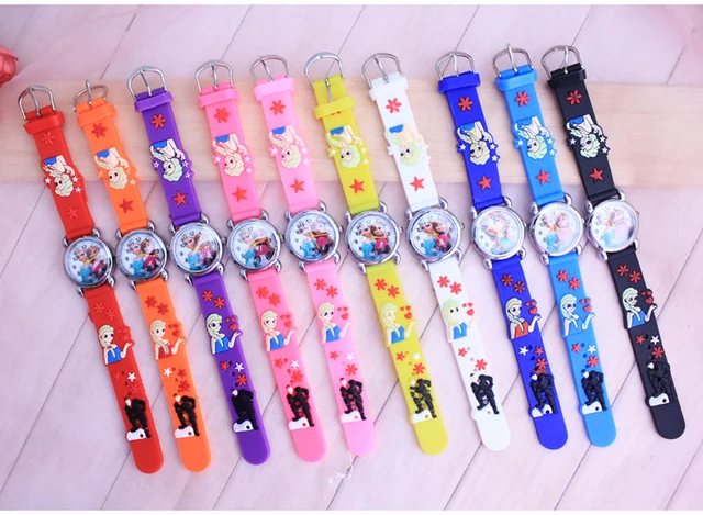 10pcs/lot cartoon Princess Watch Quartz Women Clock Cartoon Watches Children Rel 10pcs/lot cartoon Princess Watch Quartz Women Clock Cartoon Watches Children Rel