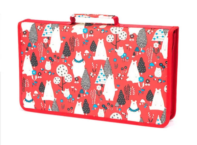Cute Kawaii School Pencil Case 150/168/216 Holes Multi Penal Pencilcase for Kid Boys Girls Colorful Pen Bag Stationery Box Pouch - Цвет: 216 Holes
