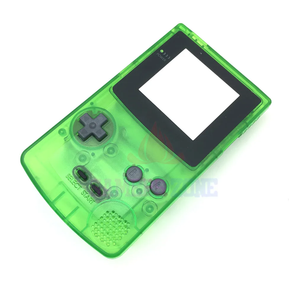 

Clear Green Housing Shell Case Cover for Gameboy Color GBC Housing Case Pack