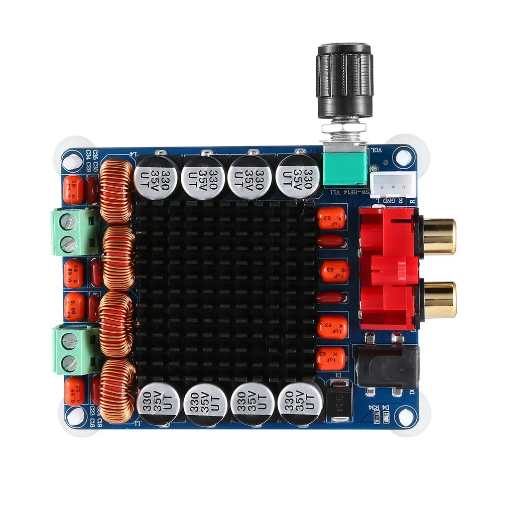 TPA3116 Power Amplifier Board High Power Digital Power Amplifier Board 2x100w Two Channel HF14 Durable