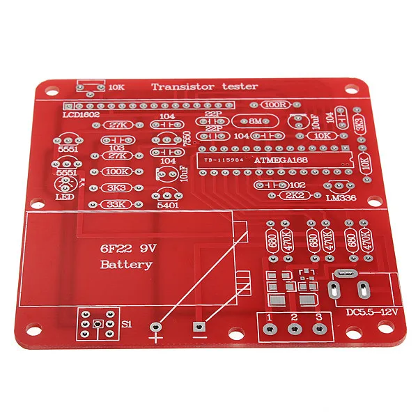 Высокое качество NPN PNP Mosfet DIY Kit емкость ESR транзистор индуктивности LC резистор