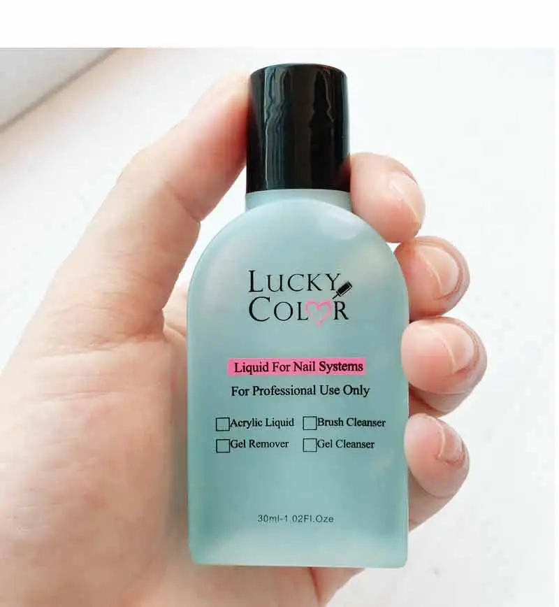 Lucky Color обезжириватель для ногтей Гель-лак для снятия УФ-лака очищающий гель впитывающая жидкость для дизайна ногтей 1 бутылка 30 мл