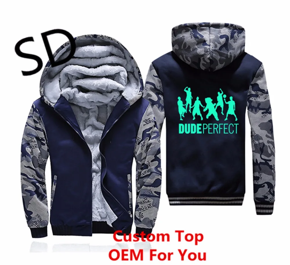 

Dropshipping 3D Hoodies Men Dude Perfect Harajuku Hoodies Men Sweatshirt moletom masculino Winter Coat Zipper Jacket Plus Size