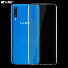 Чехол для samsung Galaxy A50 TPU Силиконовый прочный прозрачный мягкий чехол для samsung A50 SM-A505F/DS защитная задняя крышка