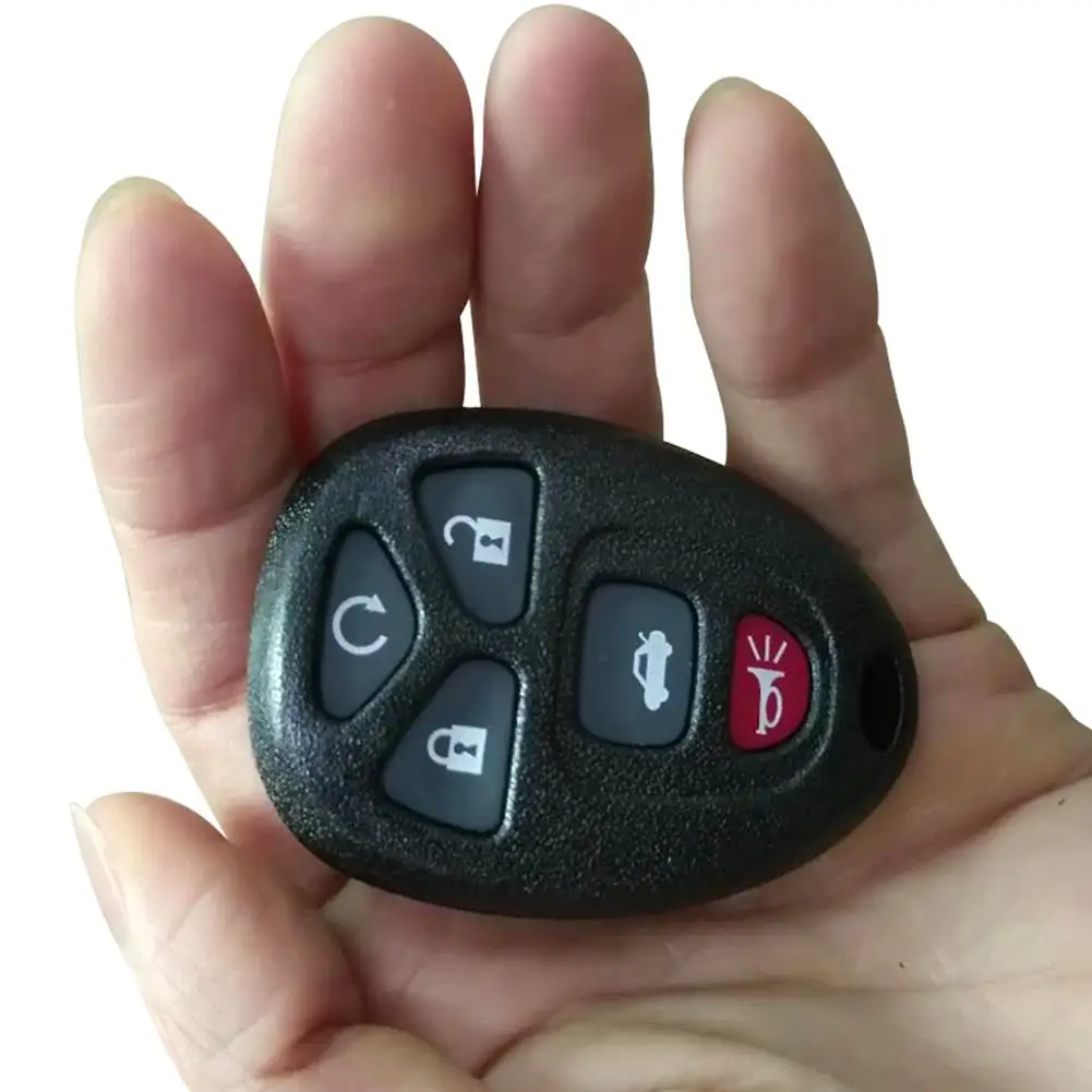 

2Pcs 5 Buttons Remote Car Vehicle Key Fob Case Shell Cover for Buick Enclave