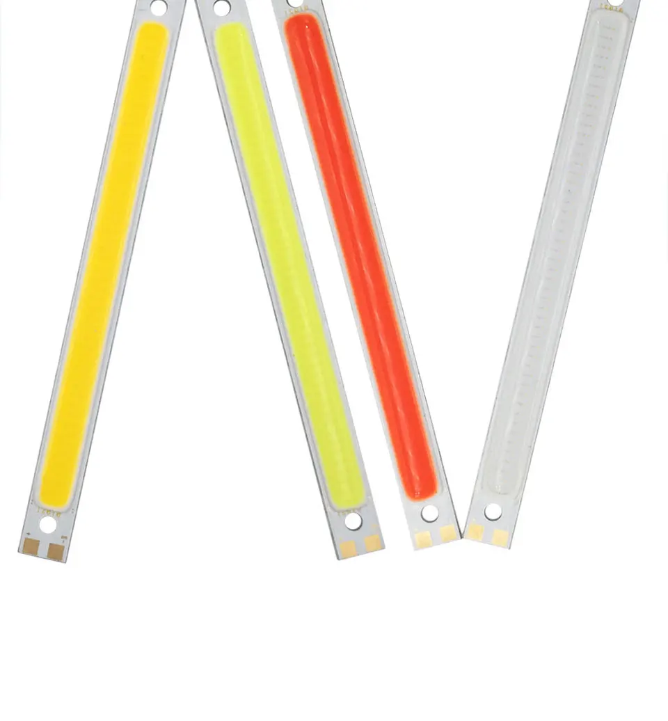 120mm 12v 10w 1000LM cob led light strip chip bulb lamp red blue white lighting (7)