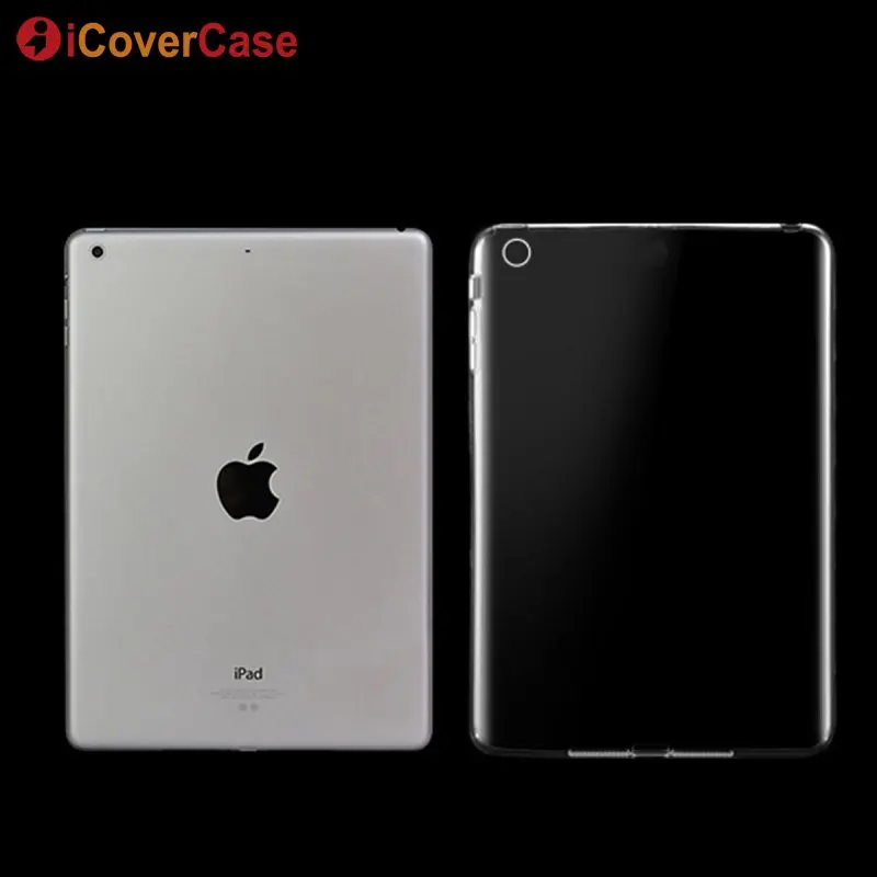 

Silicone Case For iPad Mini 4 Soft Protective Cover Shell Clear TPU Case For Apple iPad Mini4 Transparent Tablet Accessory Coque