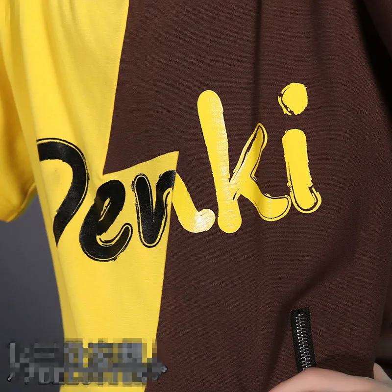 Boku без герой каминари Denki косплэй костюм мой Академии пальто штаны шапка полный