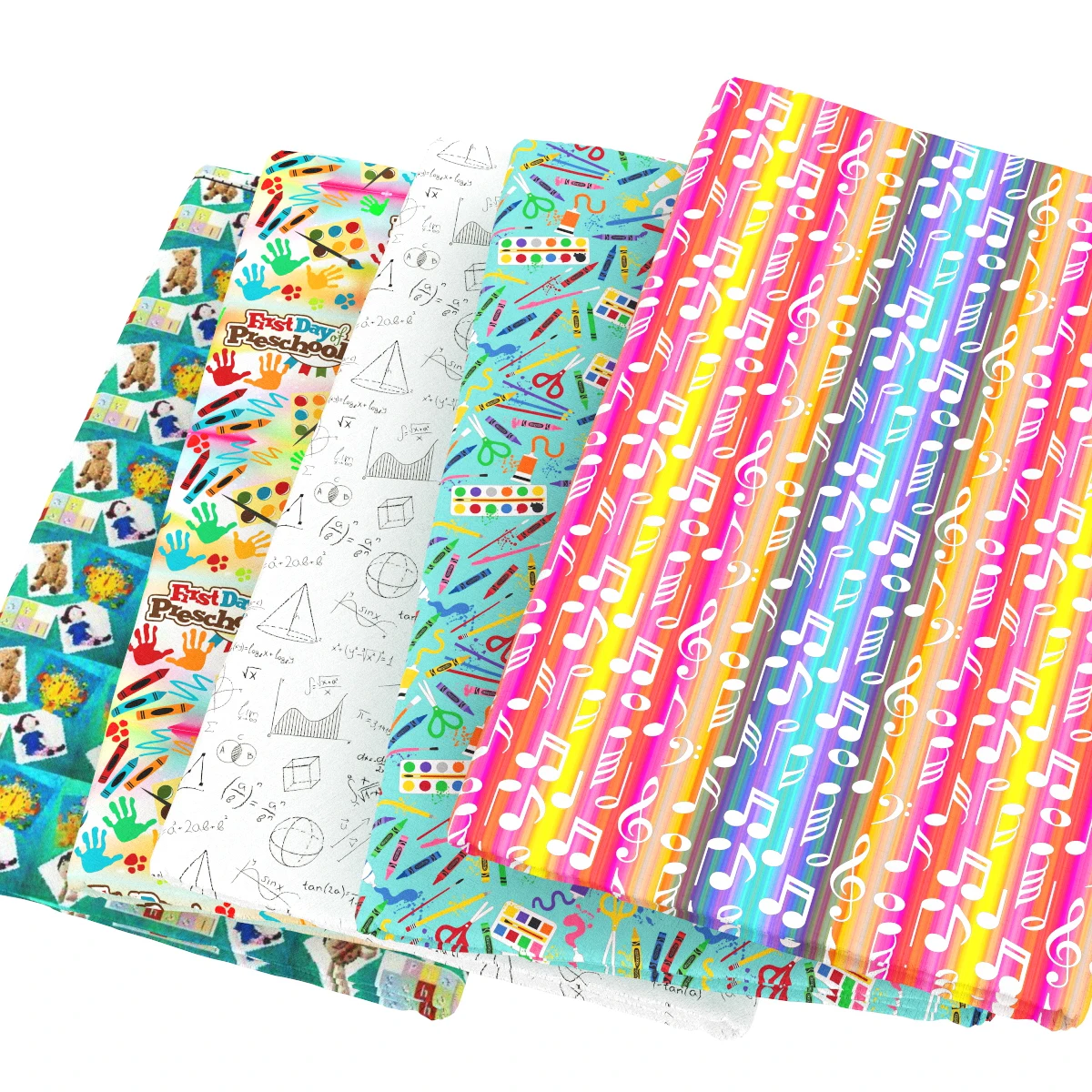 

David accessories 50*145cm pencil back to school abc 100% Cotton Fabric for Tissue Kids Home textile for Sewing Tilda Doll,c4061