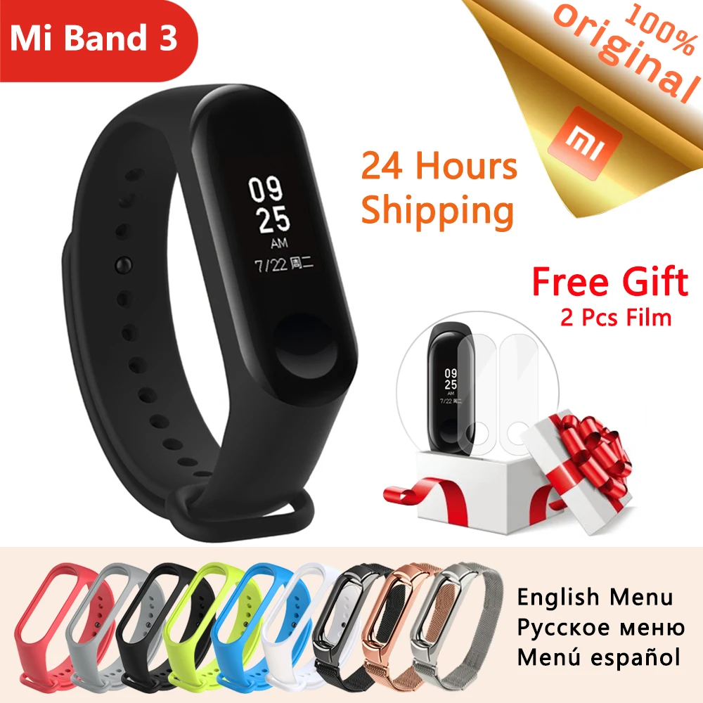 Xiaomi Mi Band 2 Miband Band2 Браслет Smart Heart Rate Monitor Фитнес трекер Тачпад OLED ремень|xiaomi mi band