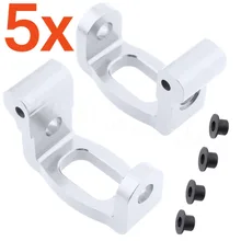 5 пар/лот алюминиевый передний руль C Концентратор Набор L/R& пластина втулка для HPI RS4 дрейф на дороге модели обновления запчасти