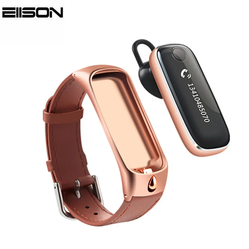 Eiison Smart Talkband Smart Bracelet Fitness Tracker Pedometer Touch Screen with