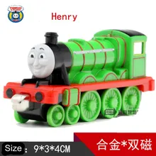 New Diecast Metal Thomas and Friends Train One Piece Henry Megnetic Train Toy The Tank Engine Trackmaster Toys For Children Kids