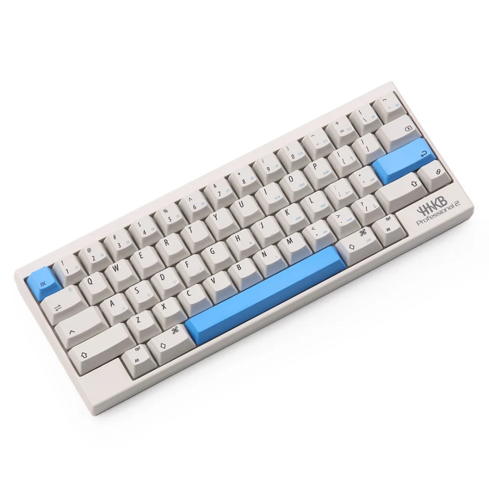 Электростатический емкостный молочный keycap PBT OEM краситель субкровать 60 клавиш в