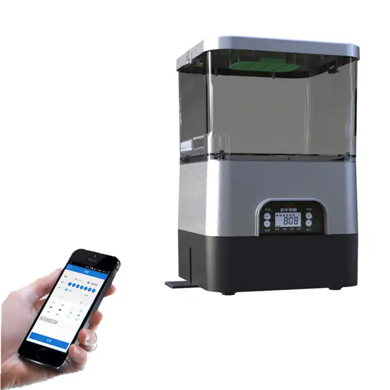 Automatic Pond Fish Feeder Smart Pet Products Automatic Feeder Machine Fish Tank Timer Feeder Support Manual Feeding Function Aliexpress