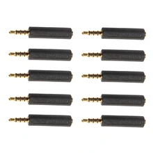 

10 Pieces 3.5mm Male to Female Universal Adapter CTIA turn OMTP for Smartphone Parts