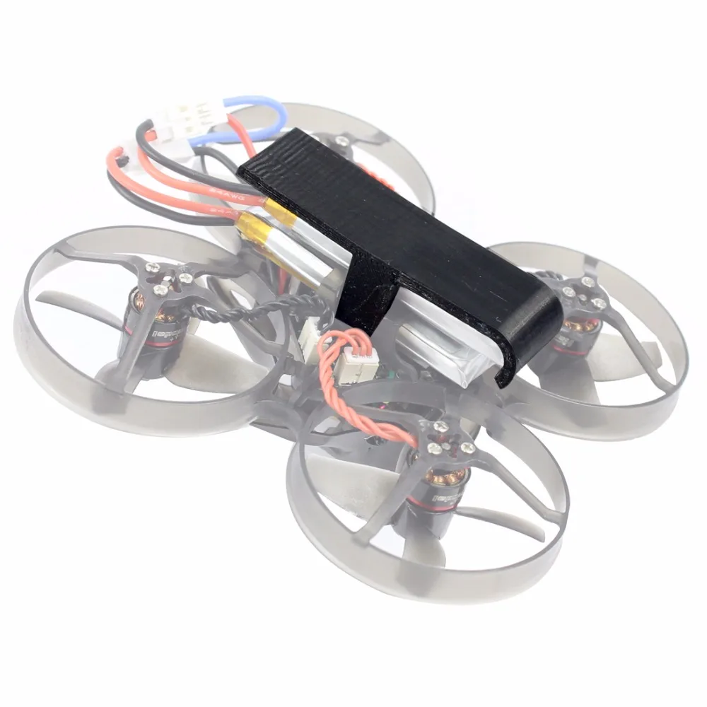 Держатель аккумулятора защитное сиденье черный ТПУ 3D печать для FPV гоночного