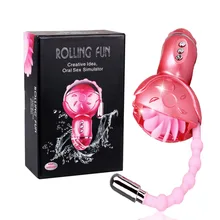 Rotation Tongue Sex Toys Rolling Fun Female Clitoris Vibrator Sqweel Oral Clit Simulator Vibrating,Adult Automatic Sex Machine