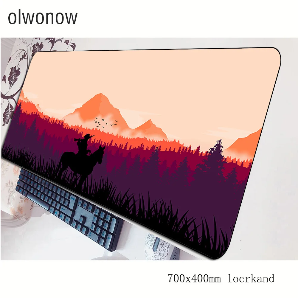 

red dead redemption 2 mouse pad large Computer mat 70x40cm gaming mousepad HD print padmouse keyboard games pc gamer desk