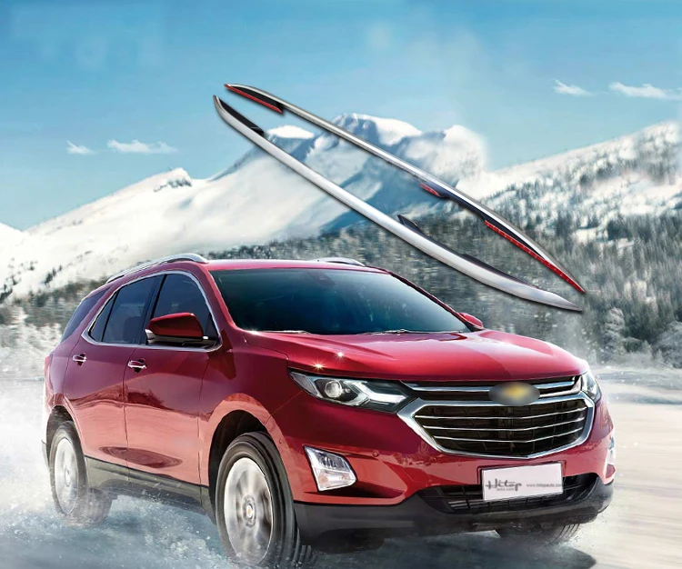 Новое прибытие Продольный брус крыши стойки поперечного багажа бар для Chevrolet Equinox-. Плотный алюминиевый сплав, Азия