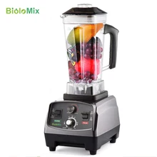 3HP 2200W Heavy Duty Commercial Grade Automatic Timer Blender Mixer Juicer Fruit Food Processor Ice Smoothies BPA Free 2L Jar