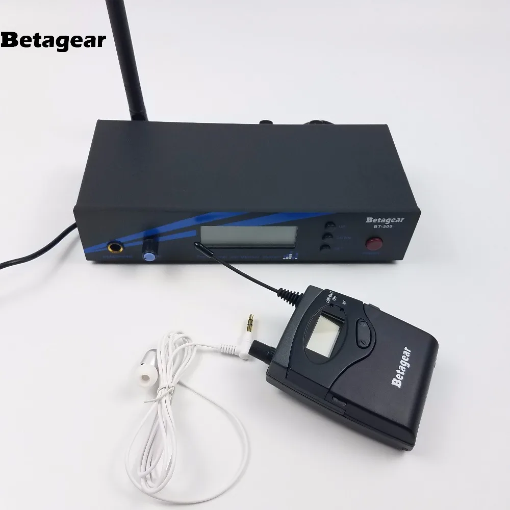 Betagear 300iemg2 G2 беспроводной-in-ear-монитор-1 передатчик 2 поясной приемник уха мониторинга цифровой беспроводной системы