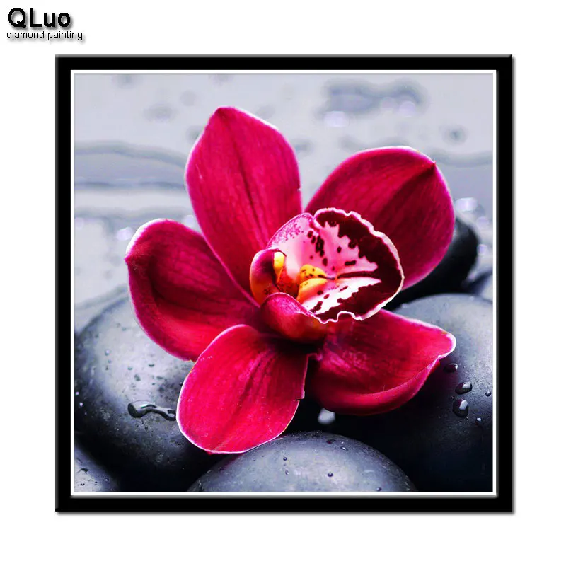 

Diamond Embroidery Cross Stitch Flowers New Arrivals Farmhouse Decor Diy 5d Diamond Painting Full Round Paints With Diamond