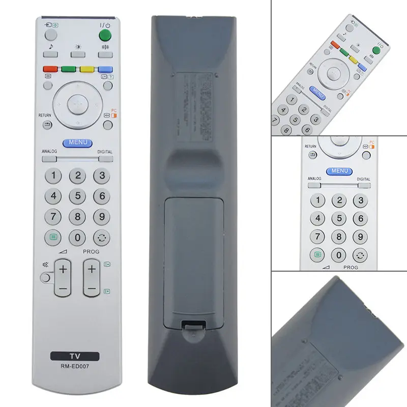 

1pc New Arrival Remote Control Silver High Quality Remote Controller For Sony TV RM-ED007 RM-GA008 RM-YD028 RMED007 RM-YD025