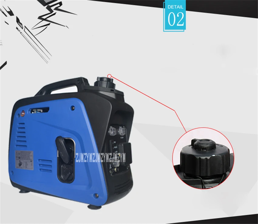 Gerador de Gasolina Acampamento ao ar Gerador a Gasolina Inversor Digital Pequeno Portátil Casa Livre Emergência 800 w 220 v 4500r - Min Xyg950i High Quality Renovação da Casa