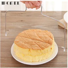 Многофункциональный регулируемый инструмент для торта из нержавеющей стали, металлические инструменты для резки торта, устройство для разрезания торта, формы для украшения, формы для выпечки, кухни 23D15