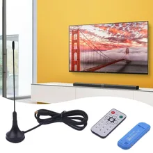 USB2.0 Digital DVB-T SDR DAB FM HDTV TV Tuner Receiver Stick with Antenna