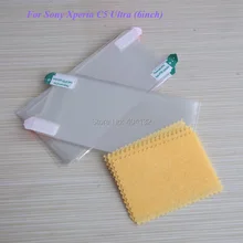 Новая прозрачная защитная пленка для мобильного телефона для Sony Xperia C5 Ultra(500 шт./партия