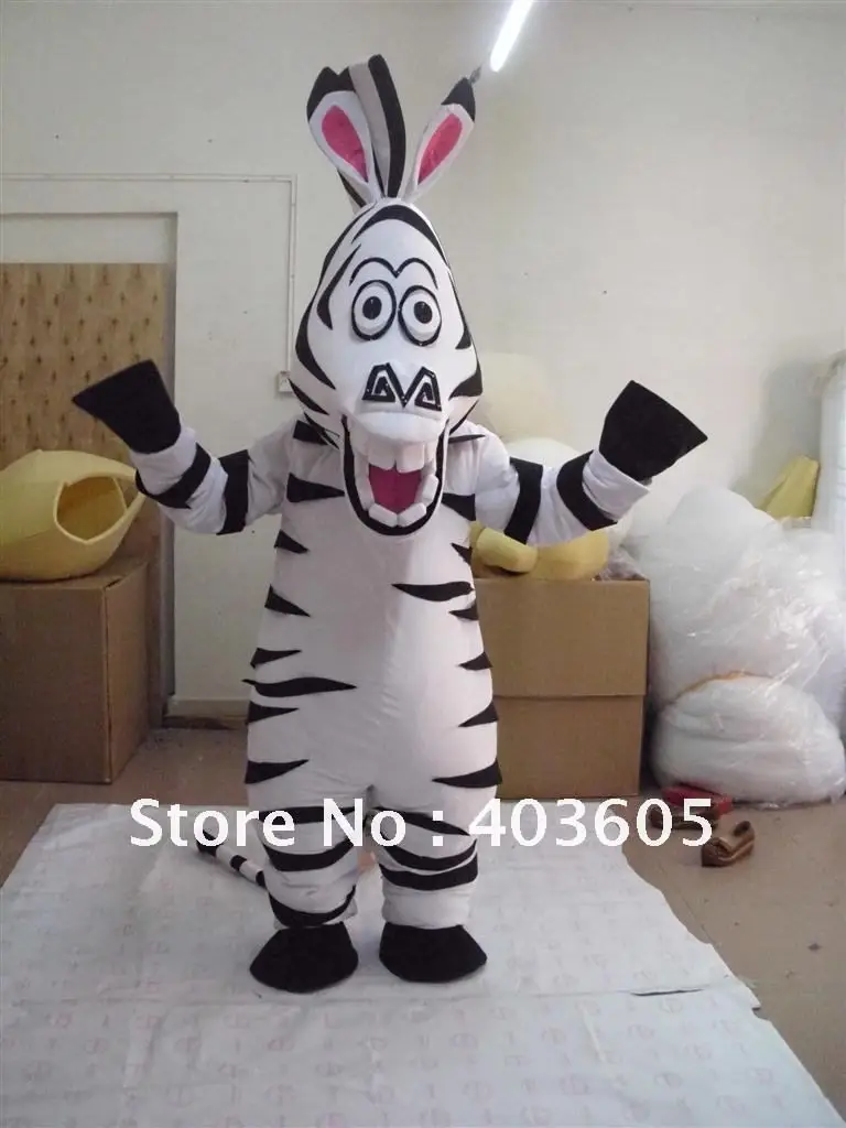 2012 Hot Sale ! EVA Material Madagascar Zebra Mascot Costume Madagascar ...
