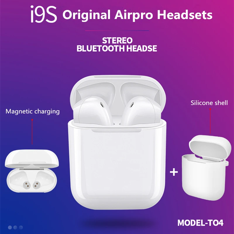 

Gonoker I9S Wireless Earbuds, Ture Stereo Wireless Bluetooth Headphones, Sports In-ear Earphones Noise Cancelling