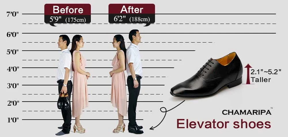 dress shoes that make you taller