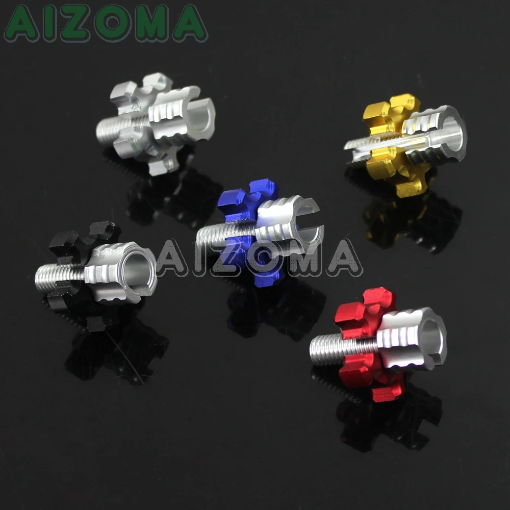 M8x1.25 Motorcycle CNC Adjustable Clutch Cable Wire Bolt Scerw Adjuster For Honda CBR500R 1998-2015 CB500F CB500X CB600F Hornet |