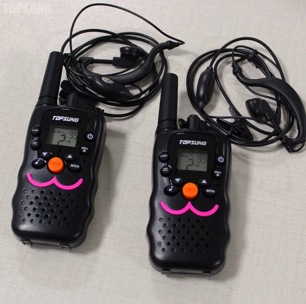 

2PCS VT8 long range handy walkie talkies FRS 2 way radio comunicador GMRS 22 CH w/ VOX headphones charger 1W RF w/ led torch