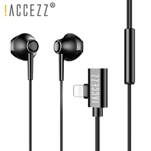  ACCEZZ 2 in 1 Magnetic In Ear EarPhones Lighting Adapter For Iphone XR X XS MAX Charging Listening For Iphone 8 7 Plus Headset