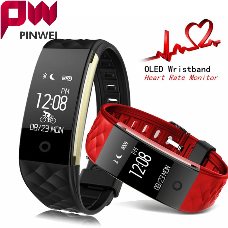 imágenes para PINWEI S2 deporte Inteligente Banda reloj de Pulsera de la Pulsera Smartband IP67 Impermeable Bluetooth Monitor de Ritmo Cardíaco Para el iphone Android imágenes para PINWEI S2 deporte Inteligente Banda reloj de Pulsera de la Pulsera Smartband IP67 Impermeable Bluetooth Monitor de Ritmo Cardíaco Para el iphone Android