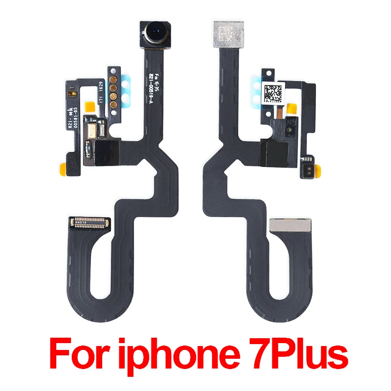 Для iPhone 7 Plus 7 Plus 7G 8G 8 Plus 8 Plus X фронтальная камера с гибким кабелем, светильник с датчиком приближения