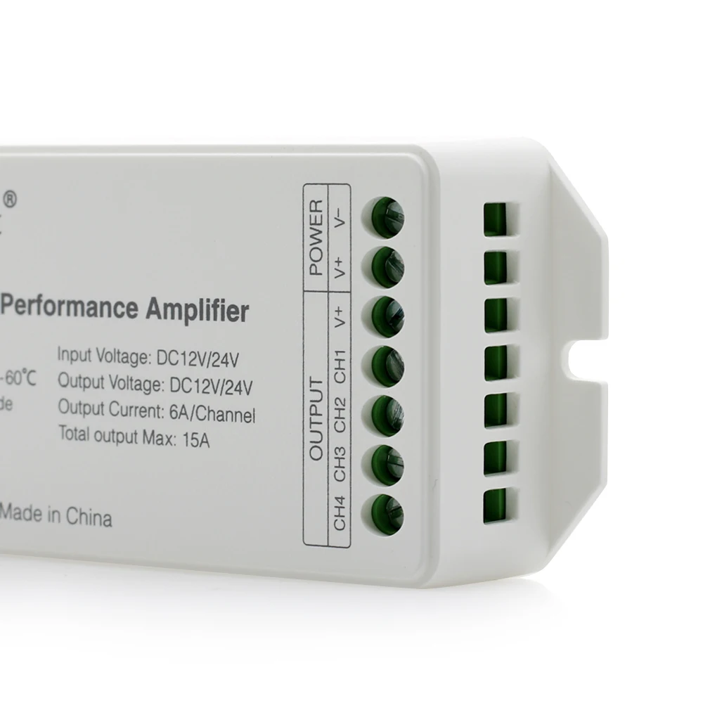 Mi светильник PA4 4-канальный высокопроизводительный усилитель DC12V-24V RGB светодиодный Усилитель RGBW контроллер для RGB светодиодные ленты RGB