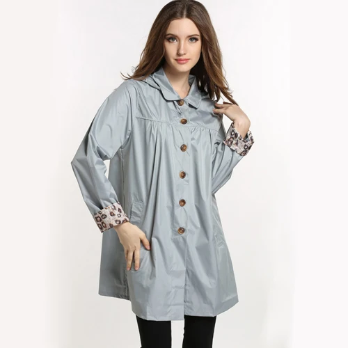 New fashion women's raincoat cute adults casual tour rain jackets outdoor waterproof camping