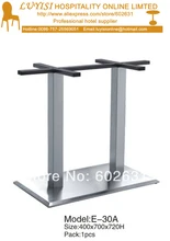 Stainless steel table base kd packing 1pc carton fast delivery