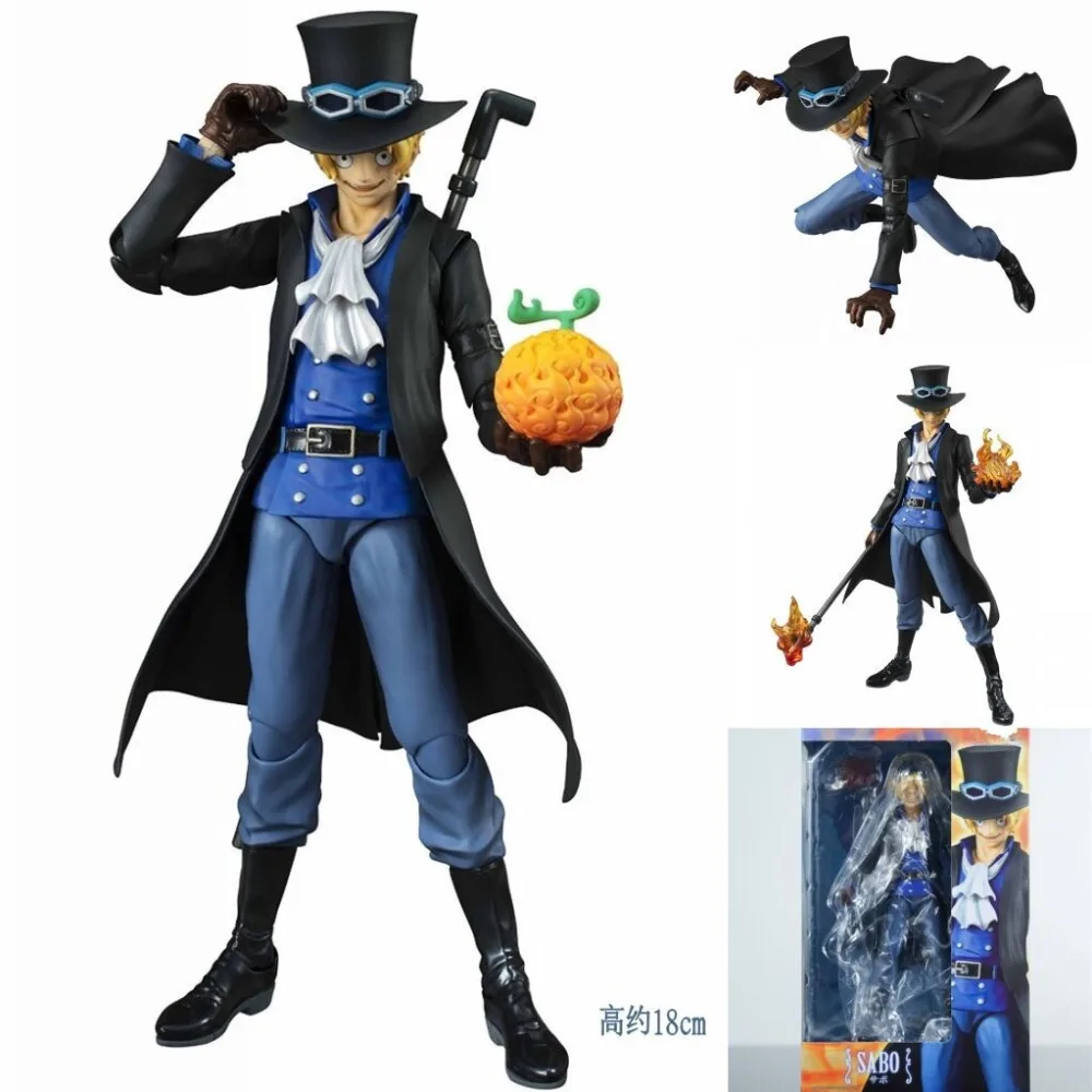 Free Shipping MegaHouse Variabel Sabo Aksi Pahlawan One Piece PVC