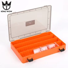 Рыболовная приманка коробка прозрачная видимая пластиковая рыболовная снасть коробка большой емкости для хранения рыболовных приманок Коробка Чехол Аксессуары для инструментов