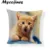Lovely Image Throw Pillow Case Cartoon Cat Home Couch Car